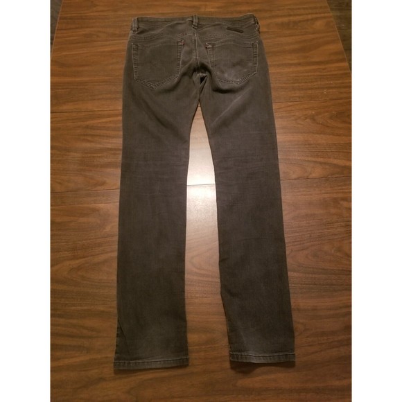 Diesel Thavar Jeans Men's Size 30 Slim Fit Skinny Black Dark Gray Denim (33x32) - Picture 3 of 7